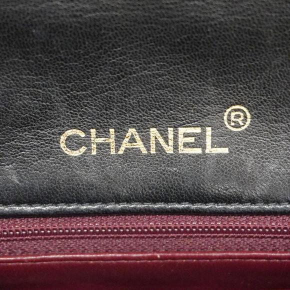 Chanel Shoulder Bag Matelasse Chain Lambskin Black Women's - Picture 5 of 16